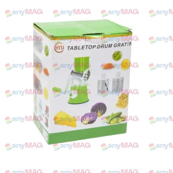 Răzătoare Multifuncțională în Formă de Mașină de Tocat cu 3 Accesorii din Inox – Practică și Durabilă