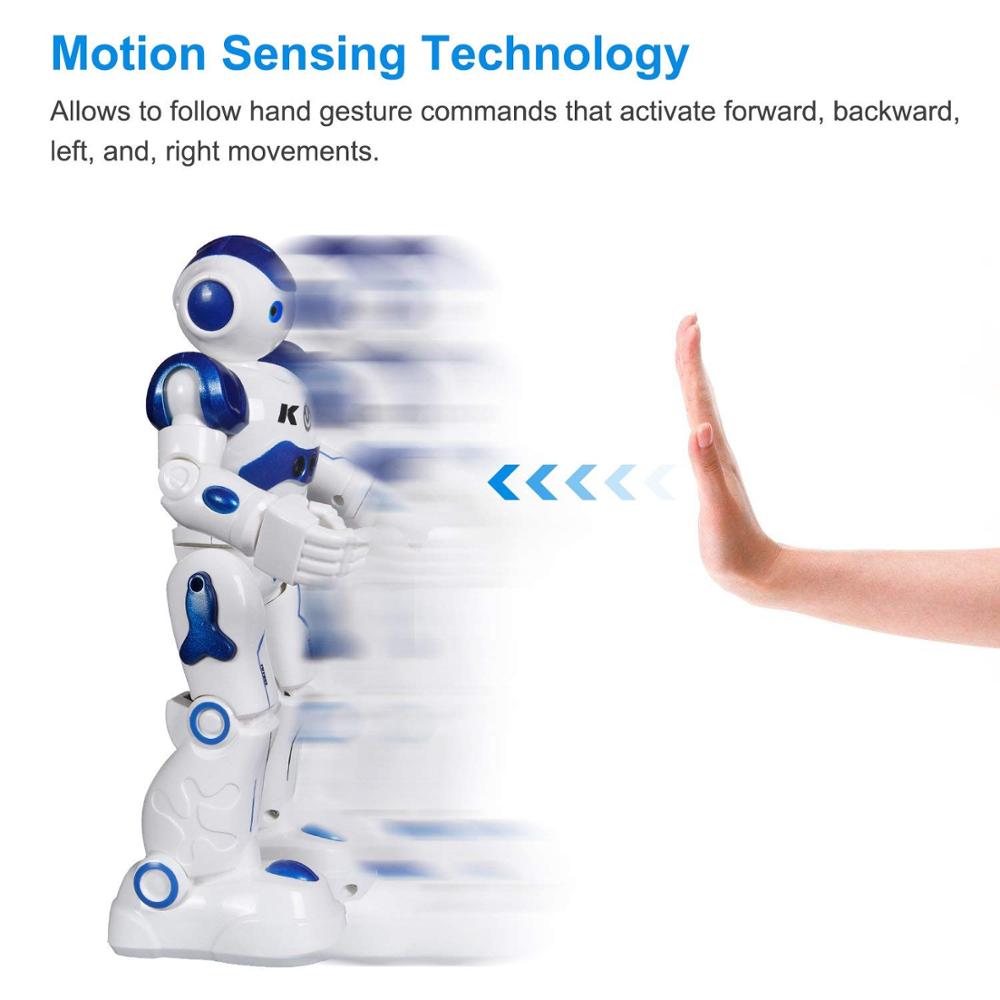 Robot Interactiv Inteligent pentru Copii cu Telecomandă și Control Gestual – Dansează, Cântă, Programabil, Funcții Educaționale