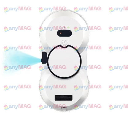 Robot de Curățare Geamuri cu Pulverizare Automată și Aspirație – Curățenie Rapidă și Fără Urme, Pentru Geamuri, Oglinzi și Suprafețe Vitrate