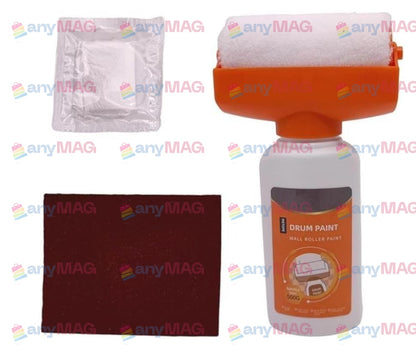 Roller pentru Repararea Pereților – Pensulă cu Rulou pentru Retușuri Rapide și Vopsire Uscare Rapidă