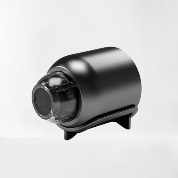 Mini Cameră Spion X5 WiFi, Night Vision, 1080p, Audio-Video, Fotografiere și Monitorizare Live – Negru