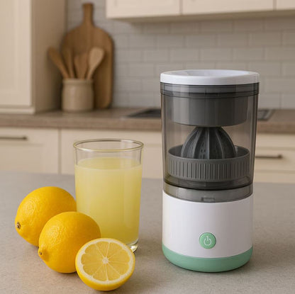 Storcător Electric Portabil de Citrice USB 45W – Automat, 400 ml, Design Compact, Ușor de Curățat | Pentru Portocale, Lămâi, Lime & Grapefruit