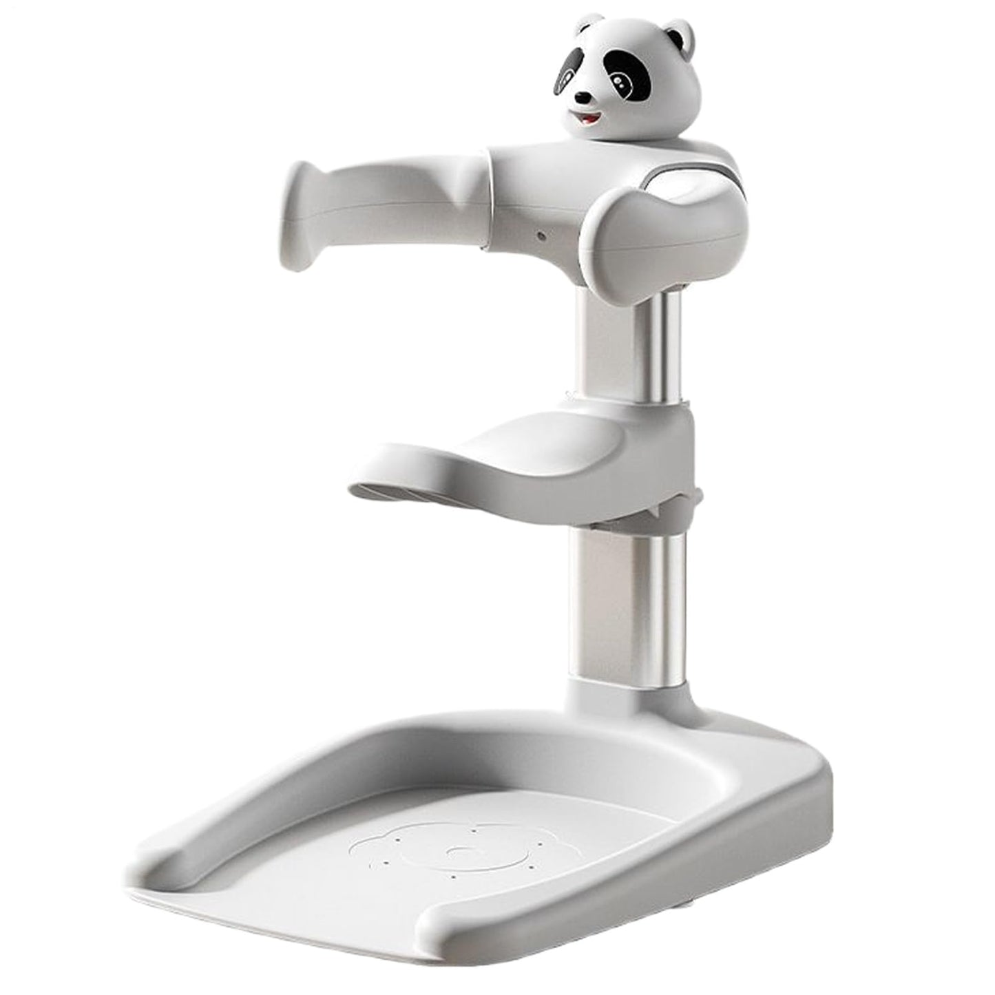 Scaun Baie Bebeluși Reglabil – Suport Stabil Antiderapant cu Înălțime Ajustabilă, Design Panda, Sistem Mâini Libere