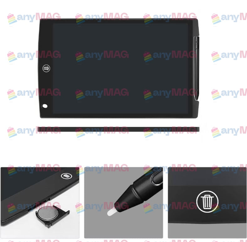 Tableta grafica cu ecran LCD, cu magnet si buton de stergere / 8.5 inch, + 2 ani