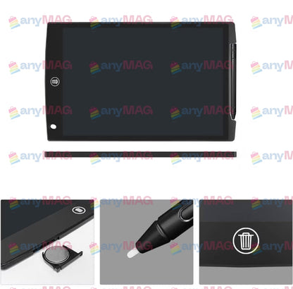 Tableta grafica cu ecran LCD, cu magnet si buton de stergere / 8.5 inch, + 2 ani