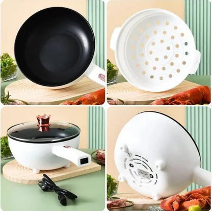 Tigaie si oala electrica multifunctionala 26 cm, gatit fara aragaz