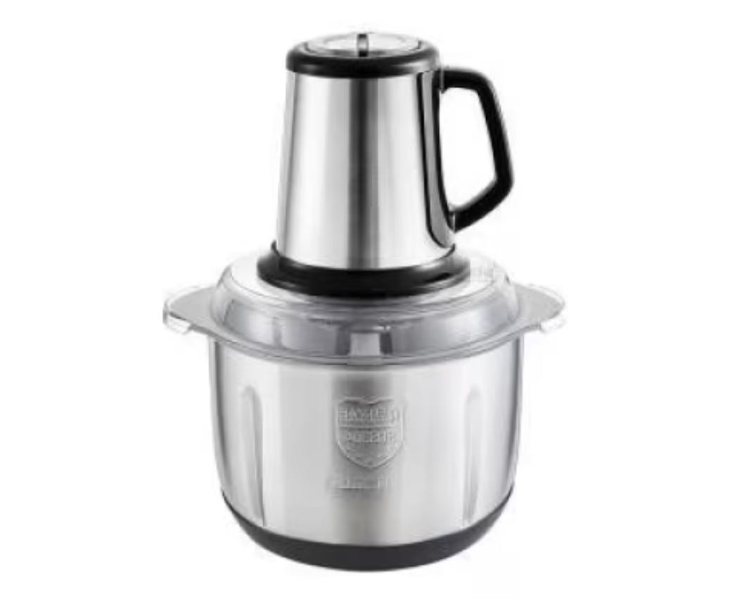 Tocător Electric 1000W cu Bol din Inox 3L – Pentru Carne, Legume, Fructe și Nuci, Lame Inox, Putere Mare, Uz Casnic și Profesional