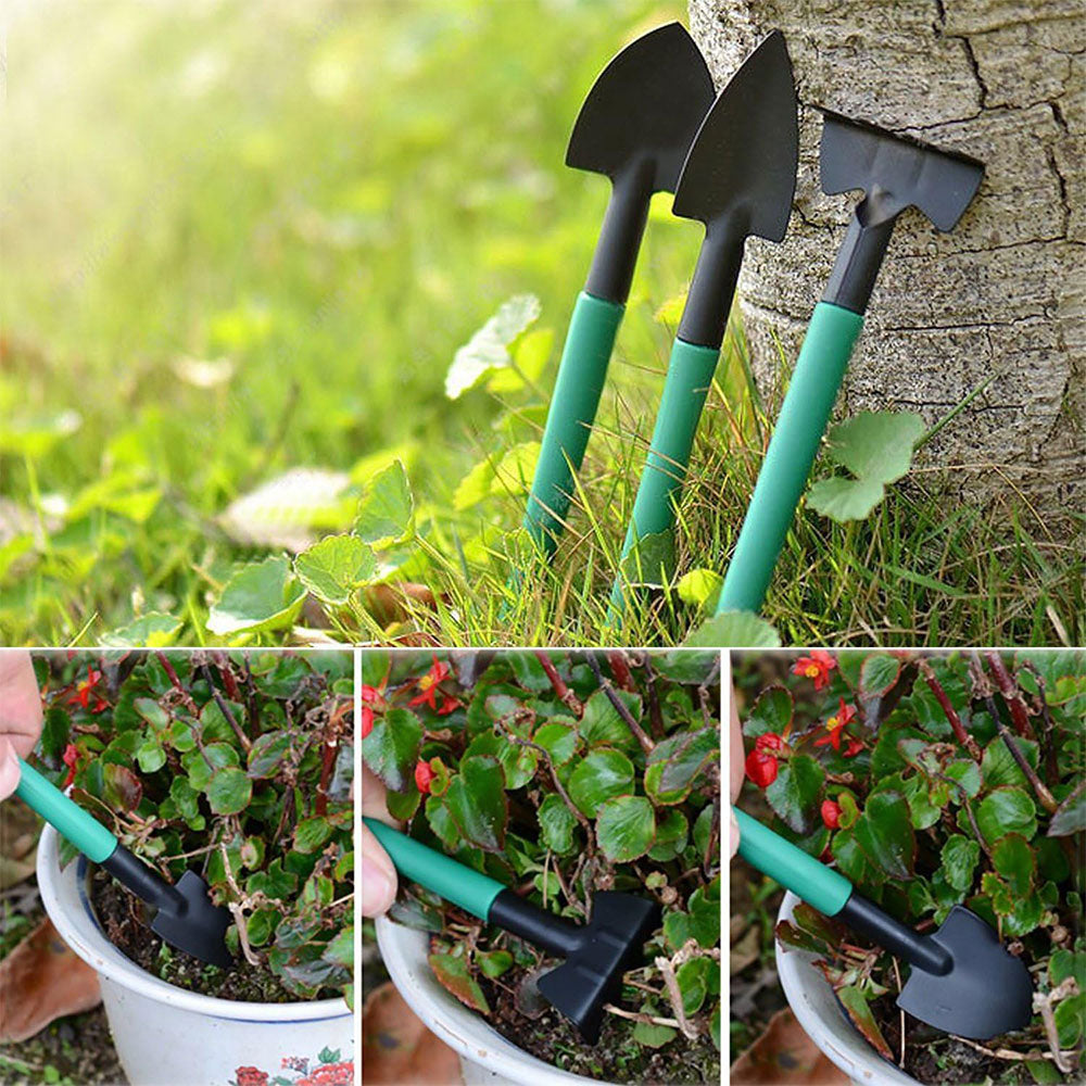 Trusă Unelte Grădinărit 10 Piese din Oțel Inoxidabil cu Cutie de Transport – Set Complet pentru Plantare, Săpat și Îngrijirea Plantelor